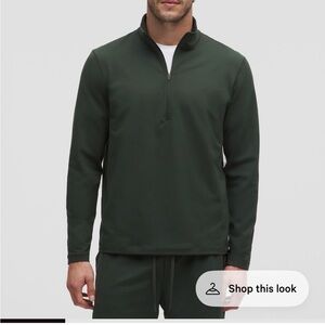 Lululemon Soft Jersey Halfzip like new XL